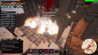 Conan Exiles - Lured Him Into A Bomb Trap