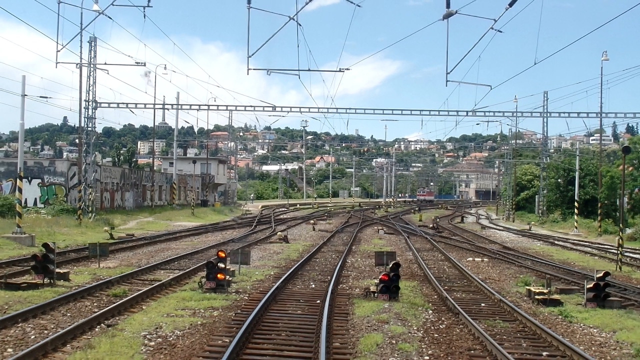 Pohľad na trať Bratislava hlavná stanica - Bratislava východ, časť 1. 18.06.2016