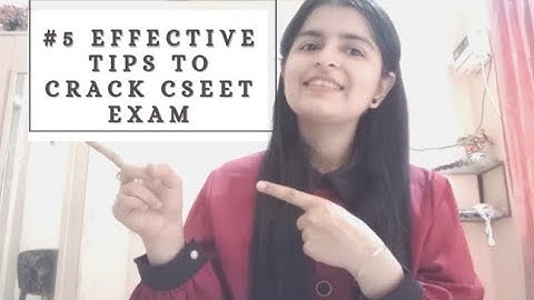 Crack CSEET in first attempt! 💯