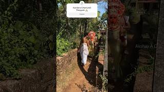 നാട്ടുവഴിയിലൂടെ നടന്നു വരുന്ന തെയ്യം,  മനോഹരമായ ഗ്രാമീണ കാഴ്ച ❤️🌴 | #explorewithakshay #theyyam Resimi