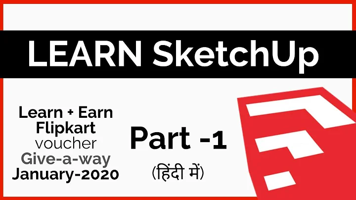 SketchUp tutorial for beginners - Day 1