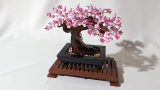 From Bricks To Bonsai: Time-lapse Build Of LEGO Bonsai Tree Set #10281