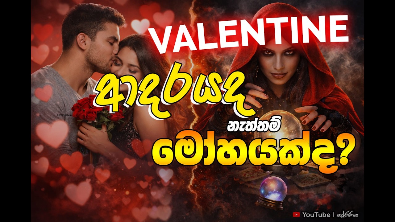 වැලන්ටයින් කියන්නේ මොකද්ද? ජීවිතයට බලපාන ඇත්ත කතාව! #valantineday #motivation #LifeMotivation