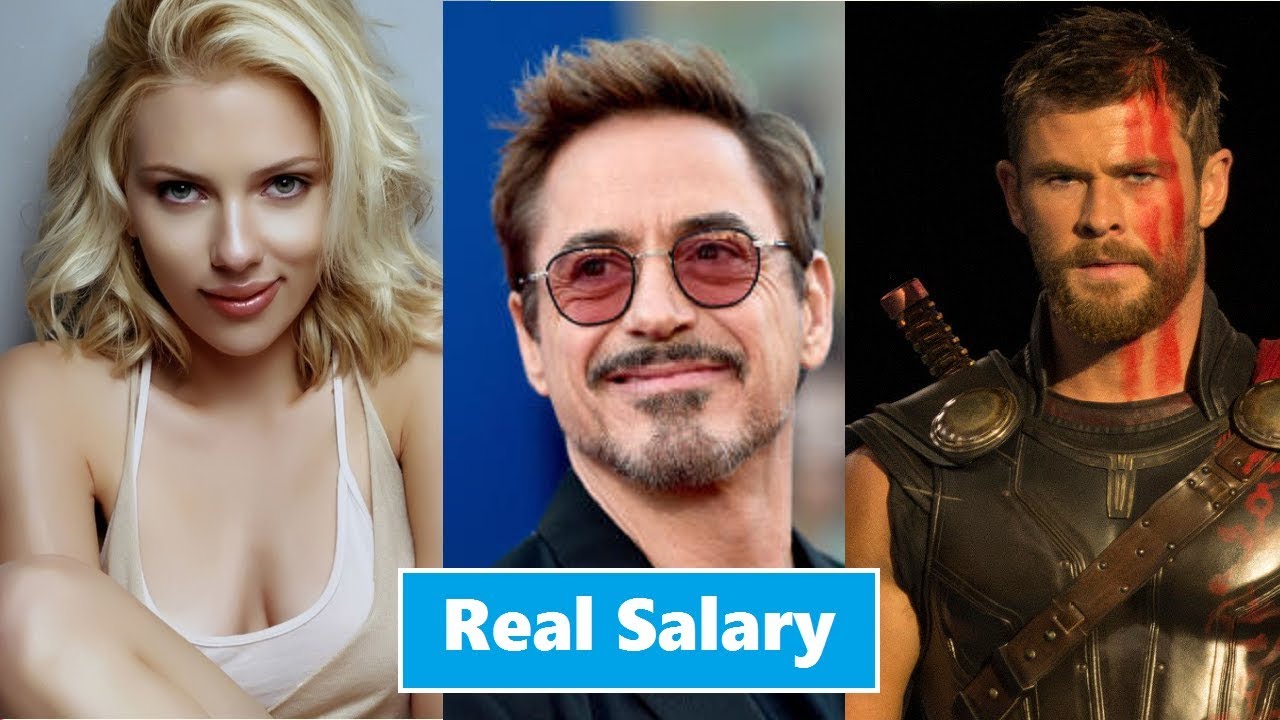 Real Salary Of Avengers Infinity War Actors ll Avengers Infinity War ll Robert Downey Jr YouTube