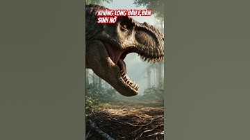 Con khủng long đầu đàn sinh đẻ #thegioidongvat #phuongyoutuber37 #tiger #khamphathegioi #animals