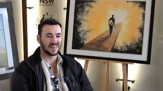 Meet Hugh Semple, 2025 Anzac Memorial Veteran Artist in Residence