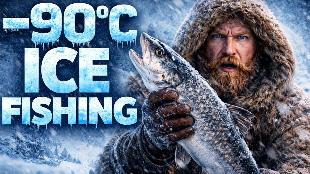 Ice Fishing in a −90°C Blizzard Ancient Survival