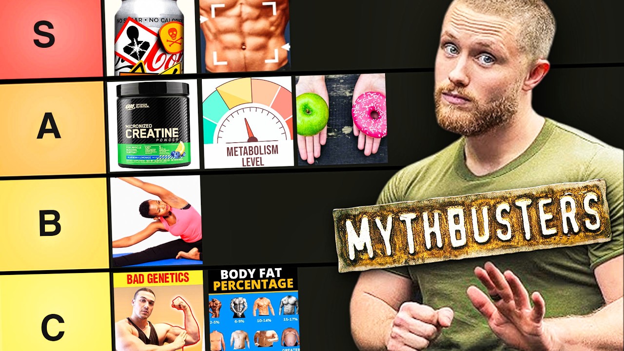The Biggest Fitness Myths (TIER LIST)
