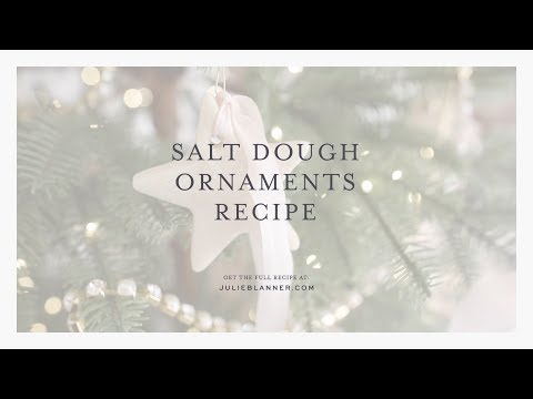 Salt Dough Ornament Recipe | Learn How to Make Salt Dough Ornaments, a Fun Family Tradition