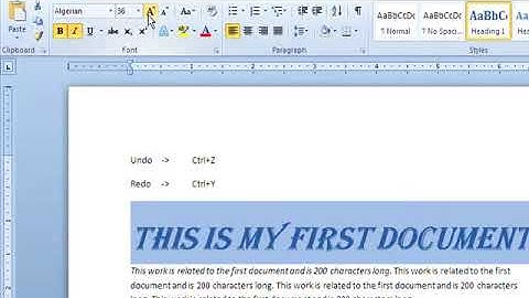 Font Group Word Video Tutorials in Hindi - LSOIT.COM