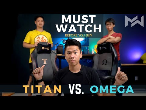 Secretlab Titan vs Omega 2020 Series Size Difference - Find the BEST FIT for YOU!