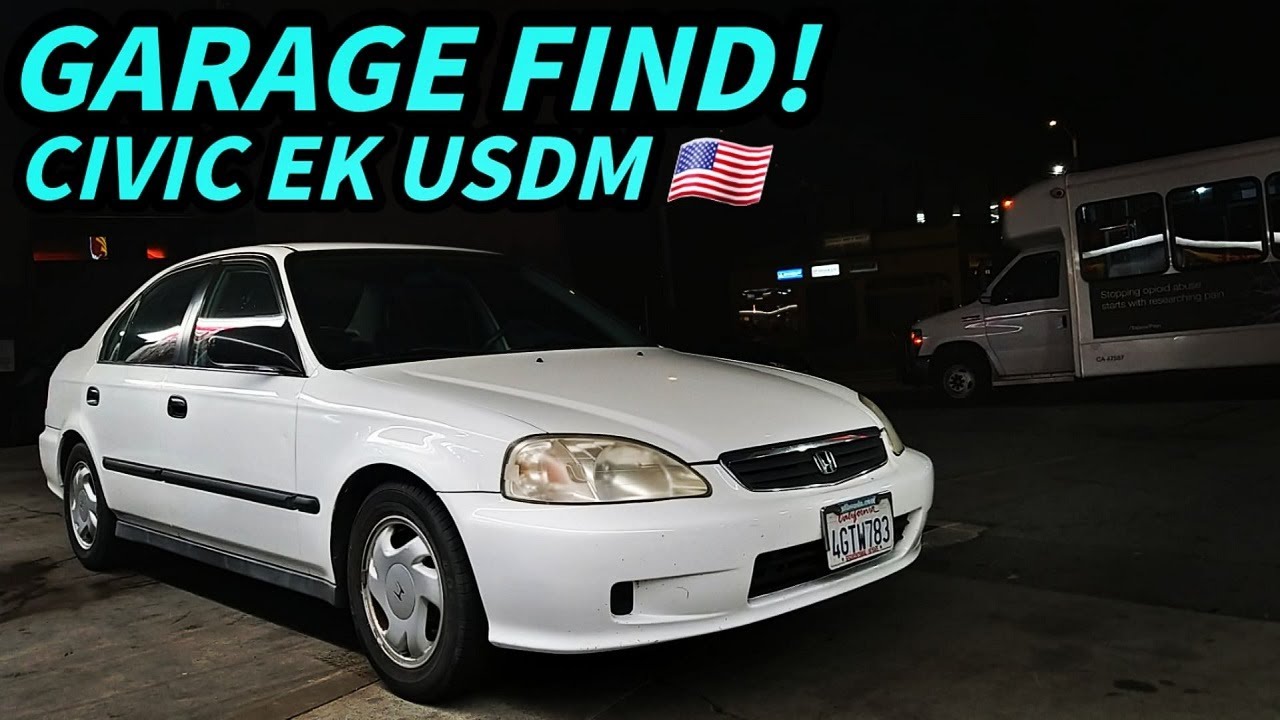 EKシビック USDM 1999 Honda Civic EK 4 Door Sedan USDM | Bud TV's New Project Car