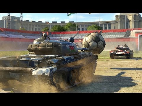 World of tanks #46 - VOETBALLEN MET TANKS!