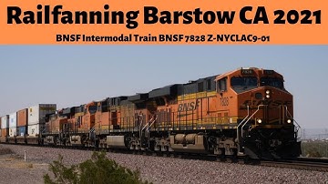 BNSF Intermodal Train BNSF 7828 Z-NYCLAC9-01