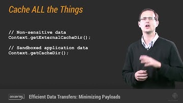 DevBytes  Efficient Data Transfers   Minimizing Payloads