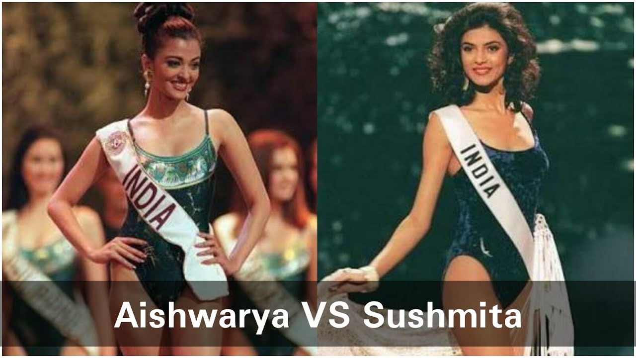 Aishwarya Rai VS Sushmita Sen Swimsuit