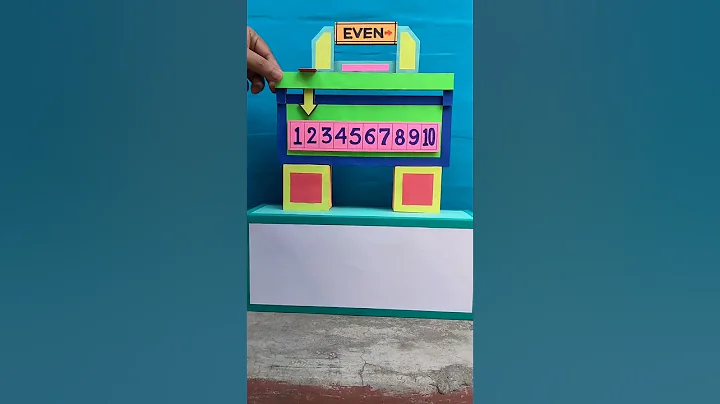 Odd and Even Numbers //Short//Shorts Video//Viral #TLM and Project Work