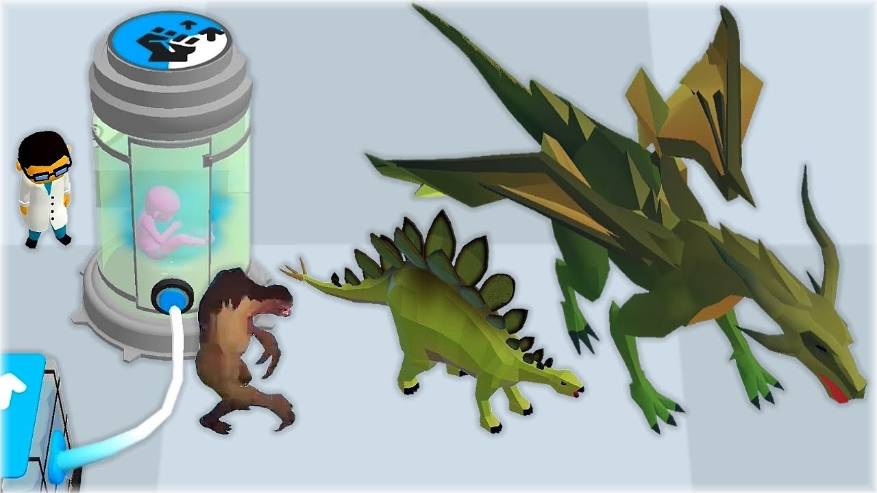 I Created All Dinosaurs Dragons and Monsters in Incubator Game!