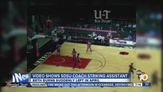 Video shows why ex-San Diego State University coach may have departed