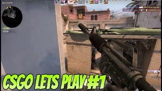 Counter Strike Offensive Lets Play #1 {Road Back To Gold} CSGO Gameplay!