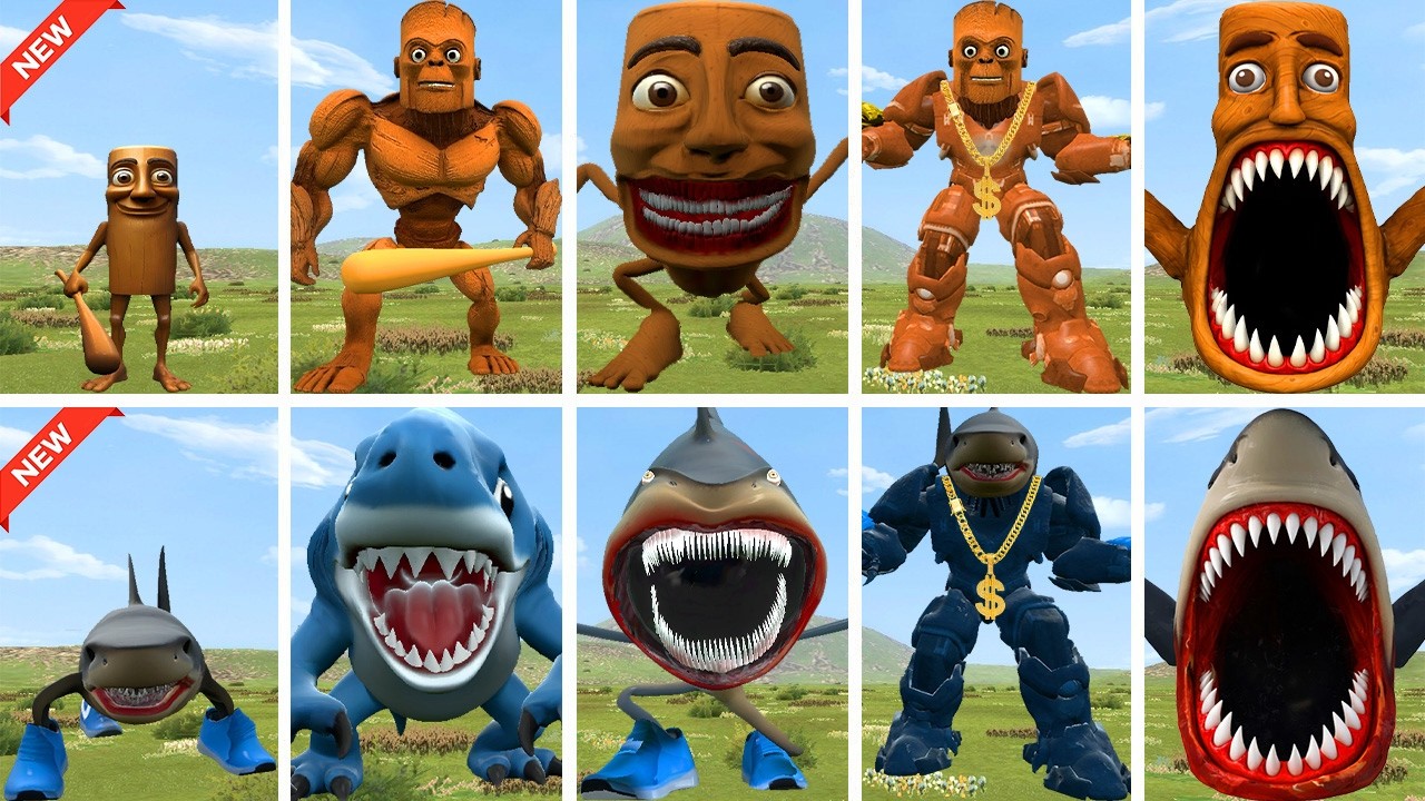 EVERY FORM Unlocked — Full Showcase & Power Comparison