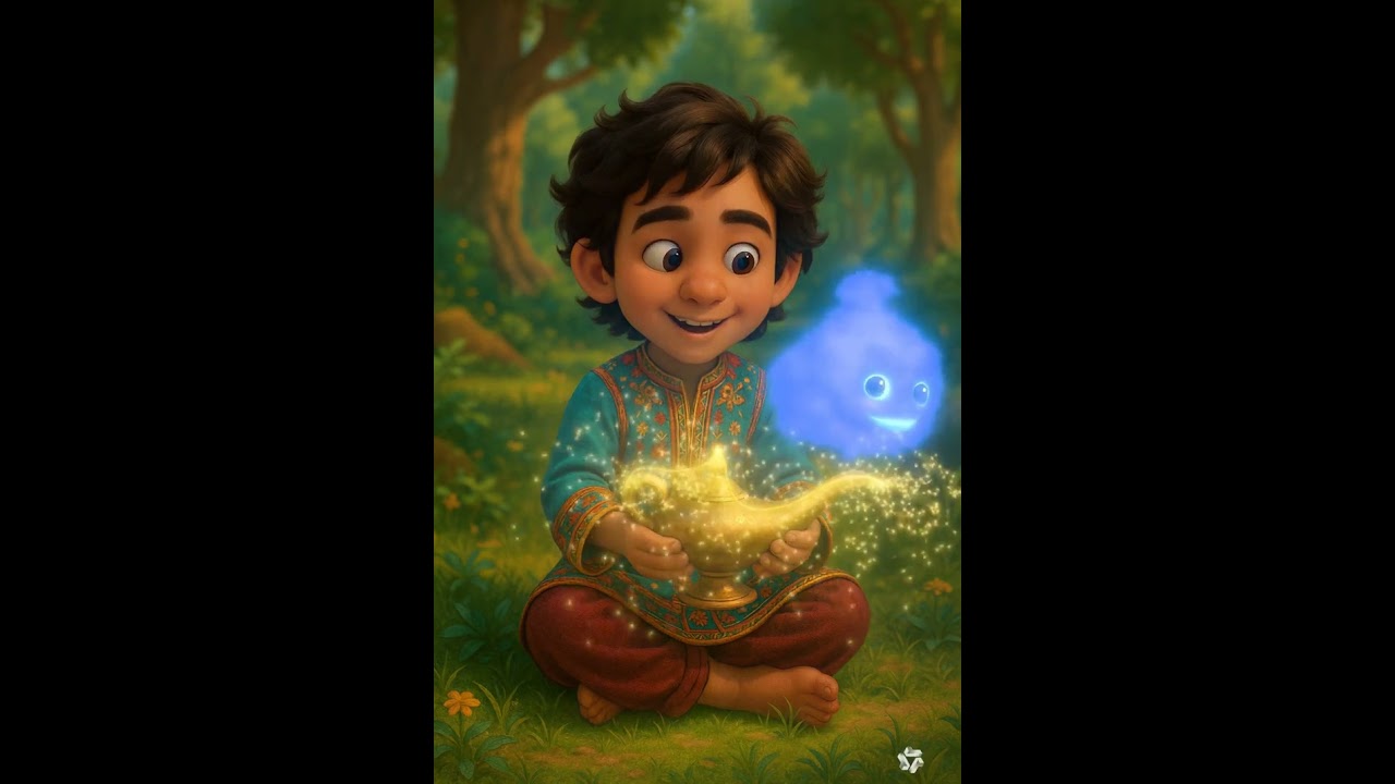🌟 “The Hidden Power of a Forgotten Lamp | Wordless Animation” | Myth Meets Modern