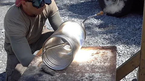 Wort Cooler Chiller Fresnel lens for water heating and steam