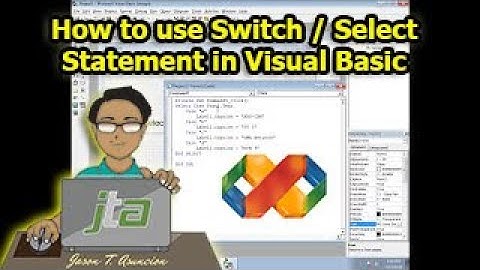 How to use Switch / Select Statement in Visual Basic