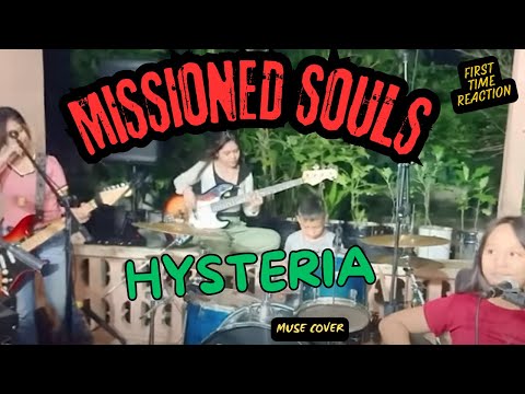 MISSIONED SOULS | HYSTERIA (MUSE COVER) | FIRST TIME REACTION