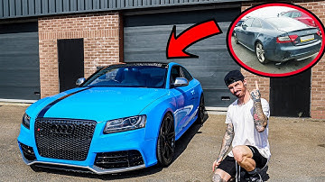 BUILDING AN AUDI S5 IN 10 MINS
