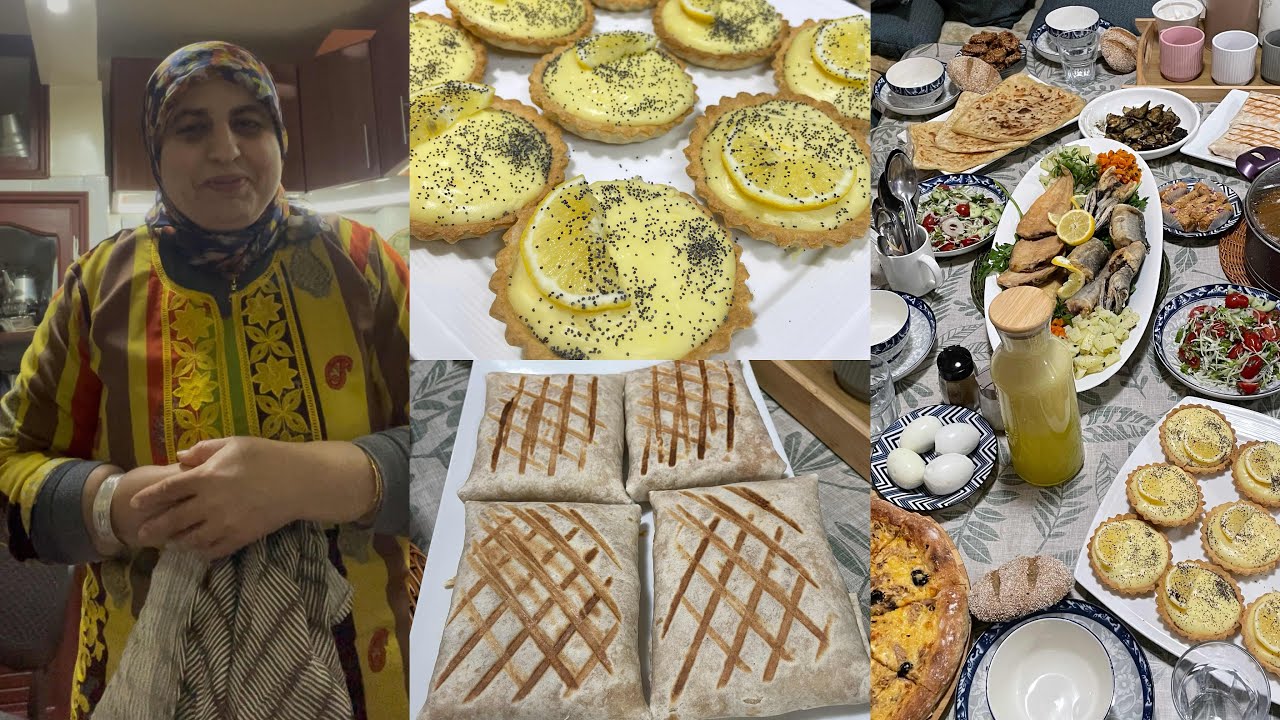 مني فلوك ديال اول نهار من شهر رمضان لحضرت مائدة كتشهي بوصفات بسيطة في المقادير و لذيذة في مذاق