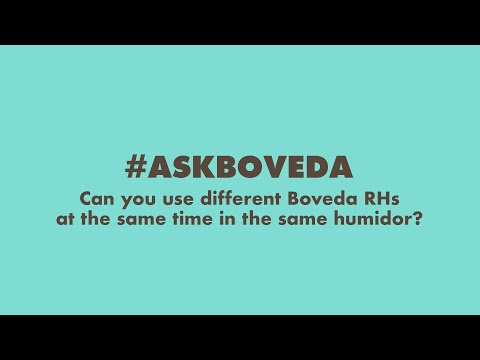 Can you use different Boveda RHs at the same time in the same humidor? | #AskBoveda