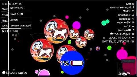 Dual Agar & Astr.io - Multibox - Win Compilation #1