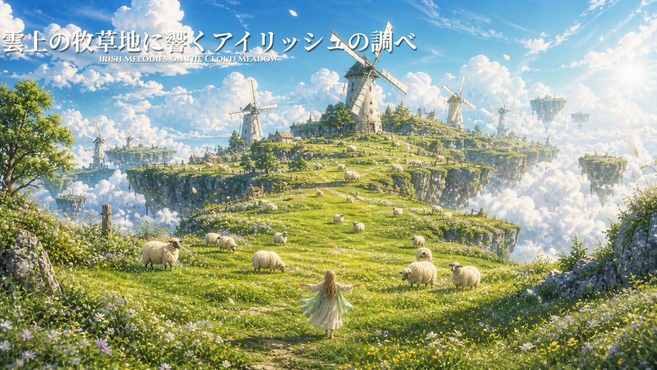 異世界ケルト音楽/Celtic Music】「新緑の浮島牧場」-Floating Meadow