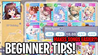 hololive Dreams Beginner Tips & Guide! Make Songs Easier & Get More Gems!