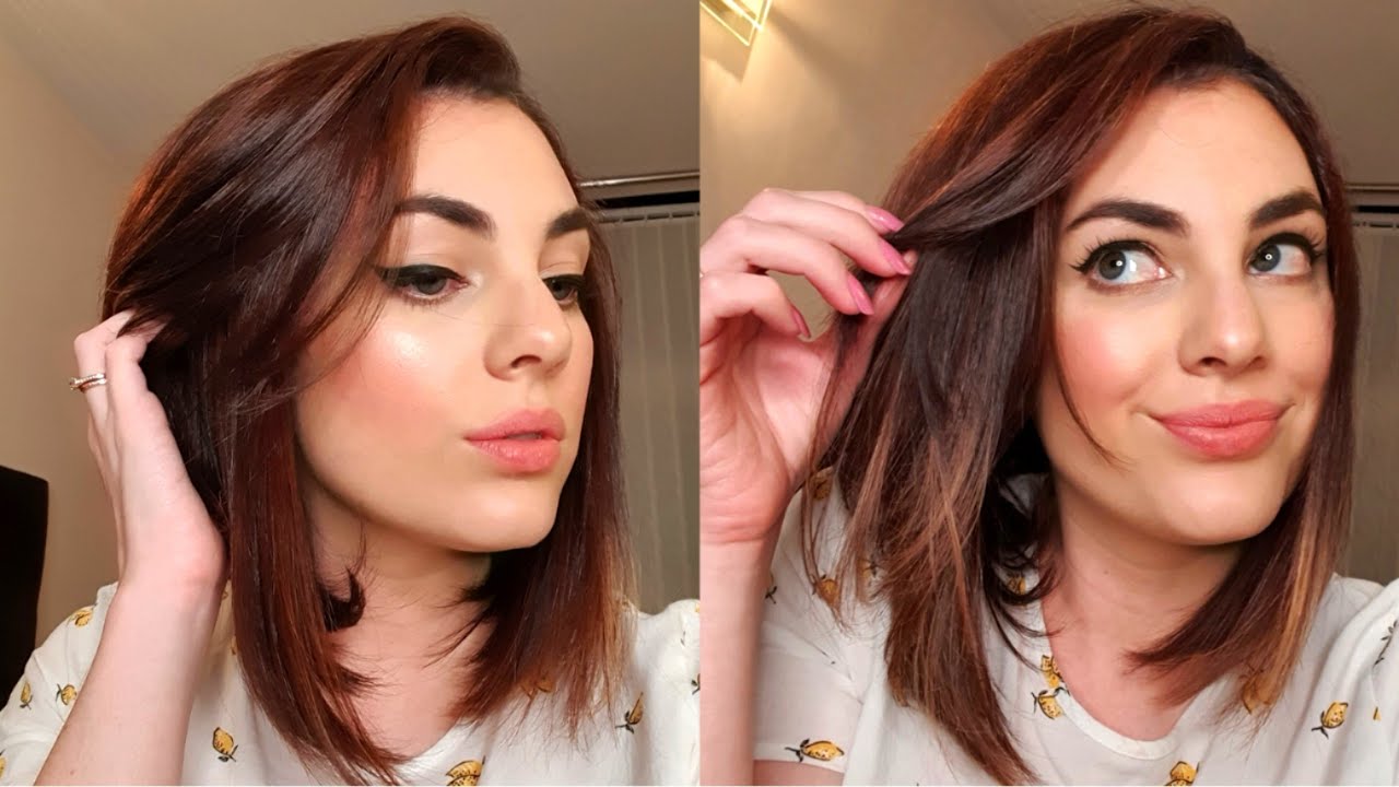 How I Blow Dry My Short Hair | Frizzy Waves to Smooth Volume | Hints