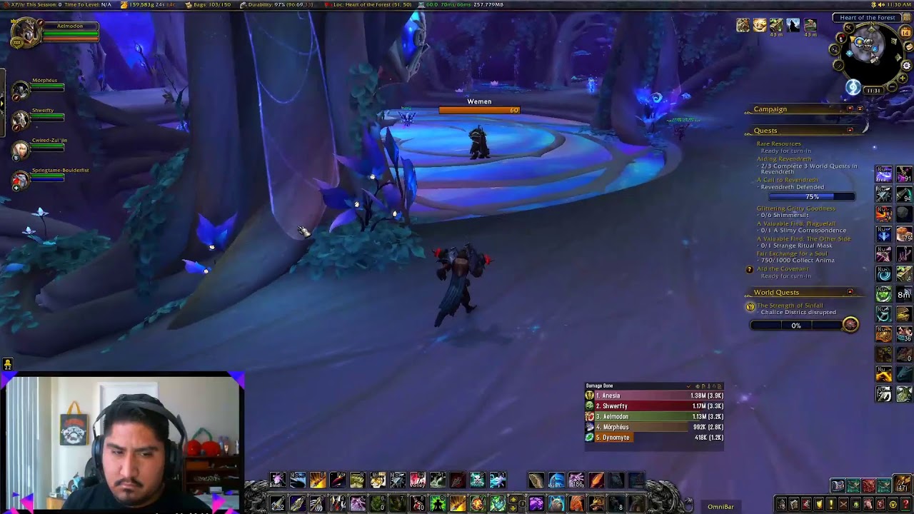 Ardenweald Story Finally! Quests, Farming, Mythic+! YouTube