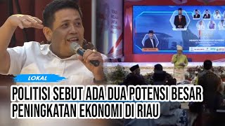 Tribun Series Politisi Muda Ini Sebut Ada Dua Potensi Besar Peningkatan Ekonomi Di Riau