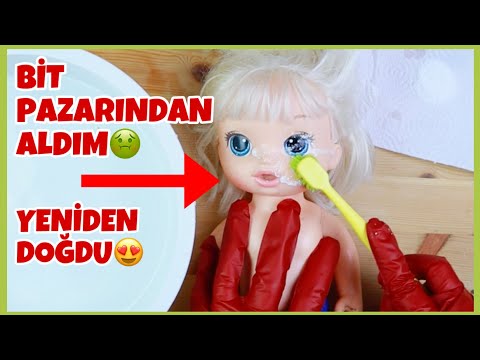 BİT PAZARINDAN ALDIĞIM OYUNCAKLARI YENİLİYORUM! BU SEFER ÇOK KİRLİYDİ