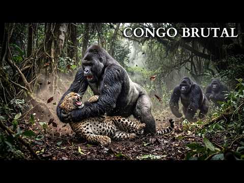 CONGO BRUTAL | Los Depredadores que Aterrorizan en la Selva Negra | Documental Animal