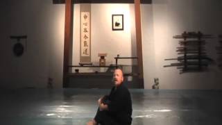 Beginning Aikido Ukemi, rolling practice- Rocking