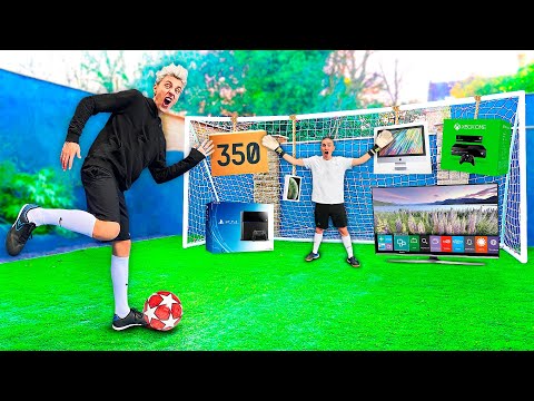 Видео: Все Во Что Попадет Мяч, Я Куплю Челлендж !