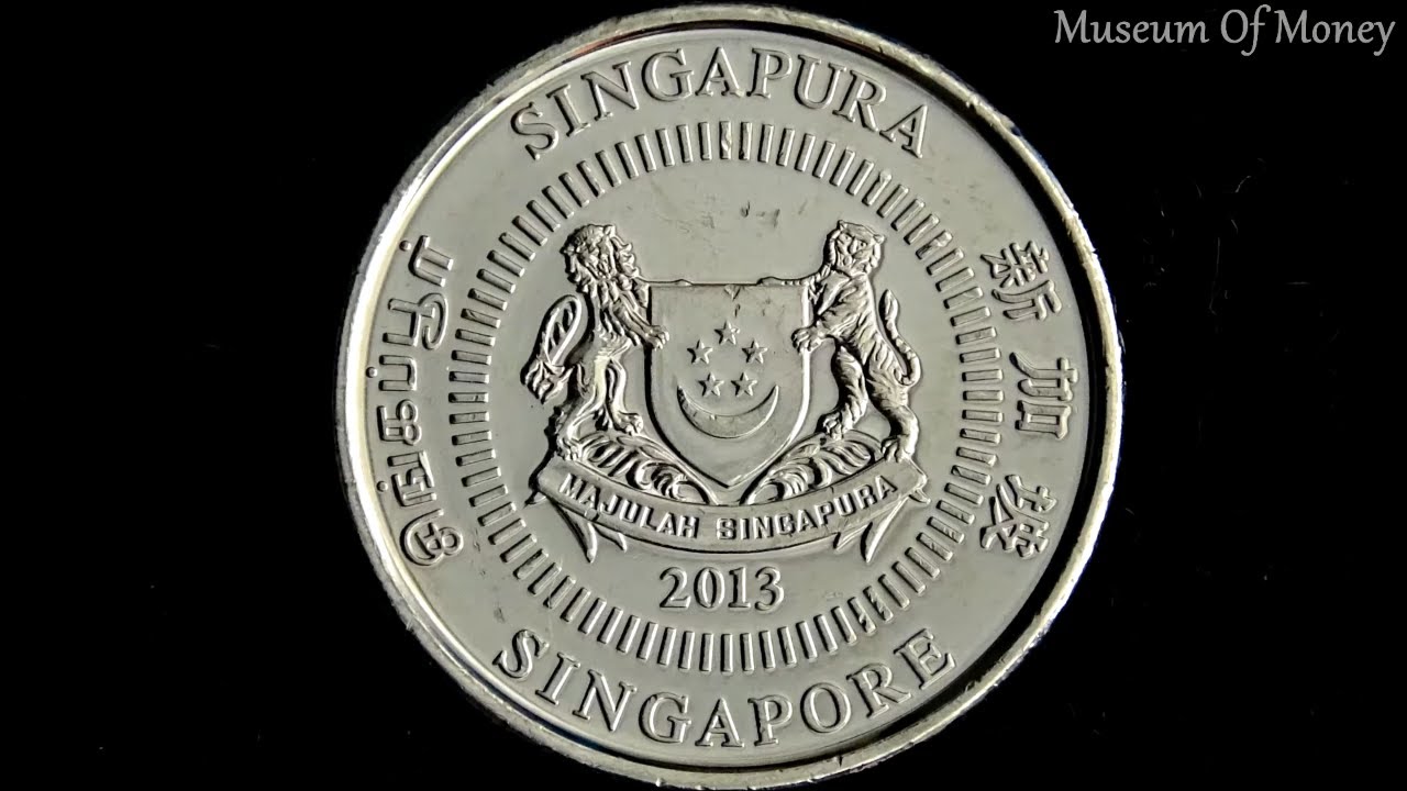 新加坡50分2013年硬幣- YouTube
