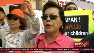 L.A. protesters demand Abe apologize for wartime aggression