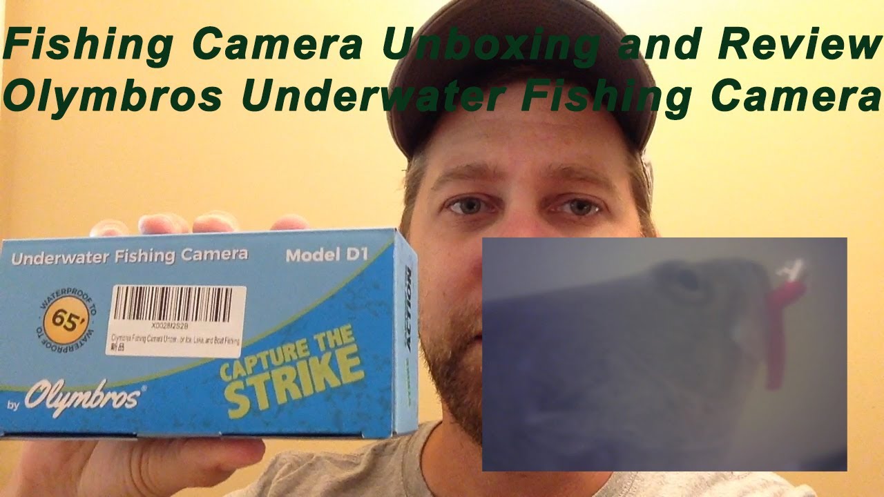 Fishing Camera Unboxing and Review: Olymbros Underwater Fishing Camera (w/  2 catches at end) 