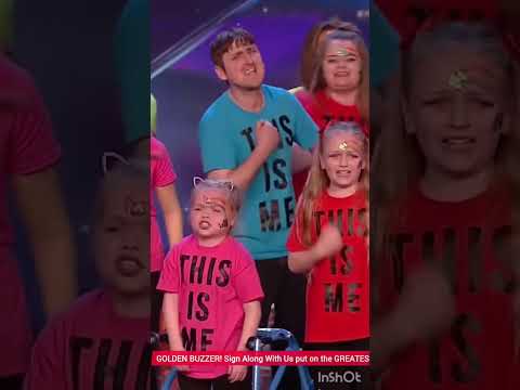 GOLDEN BUZZER! Sign Along With Us put on the GREATEST show! | Auditions | BGT 2020
