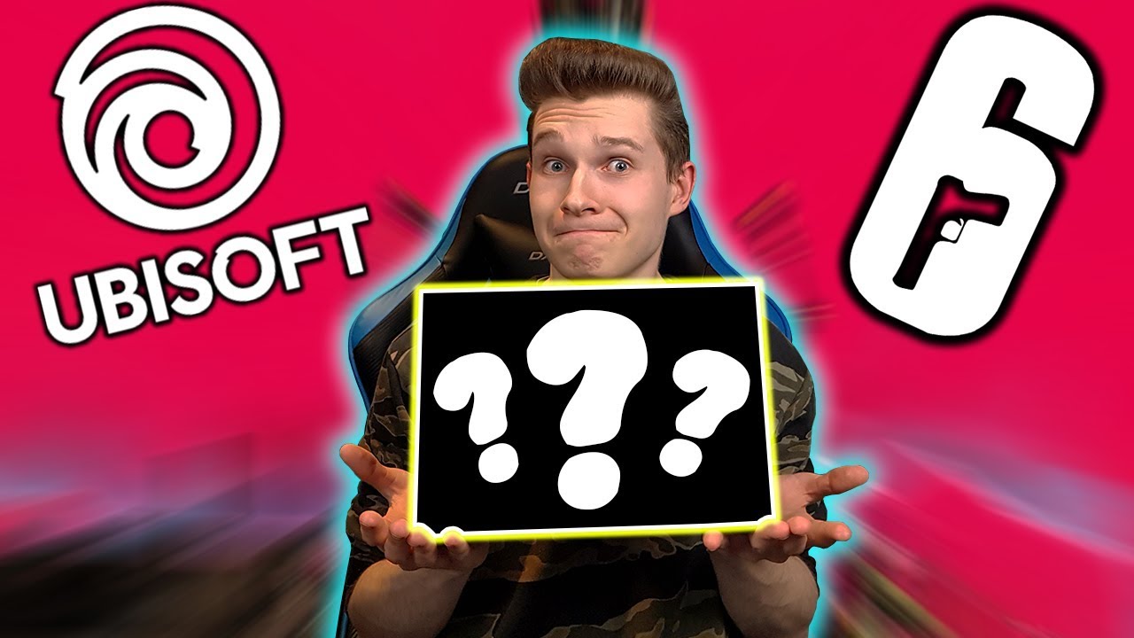 UBISOFT SENT ME A SURPRISE PACKAGE! (Rainbow Six Siege)