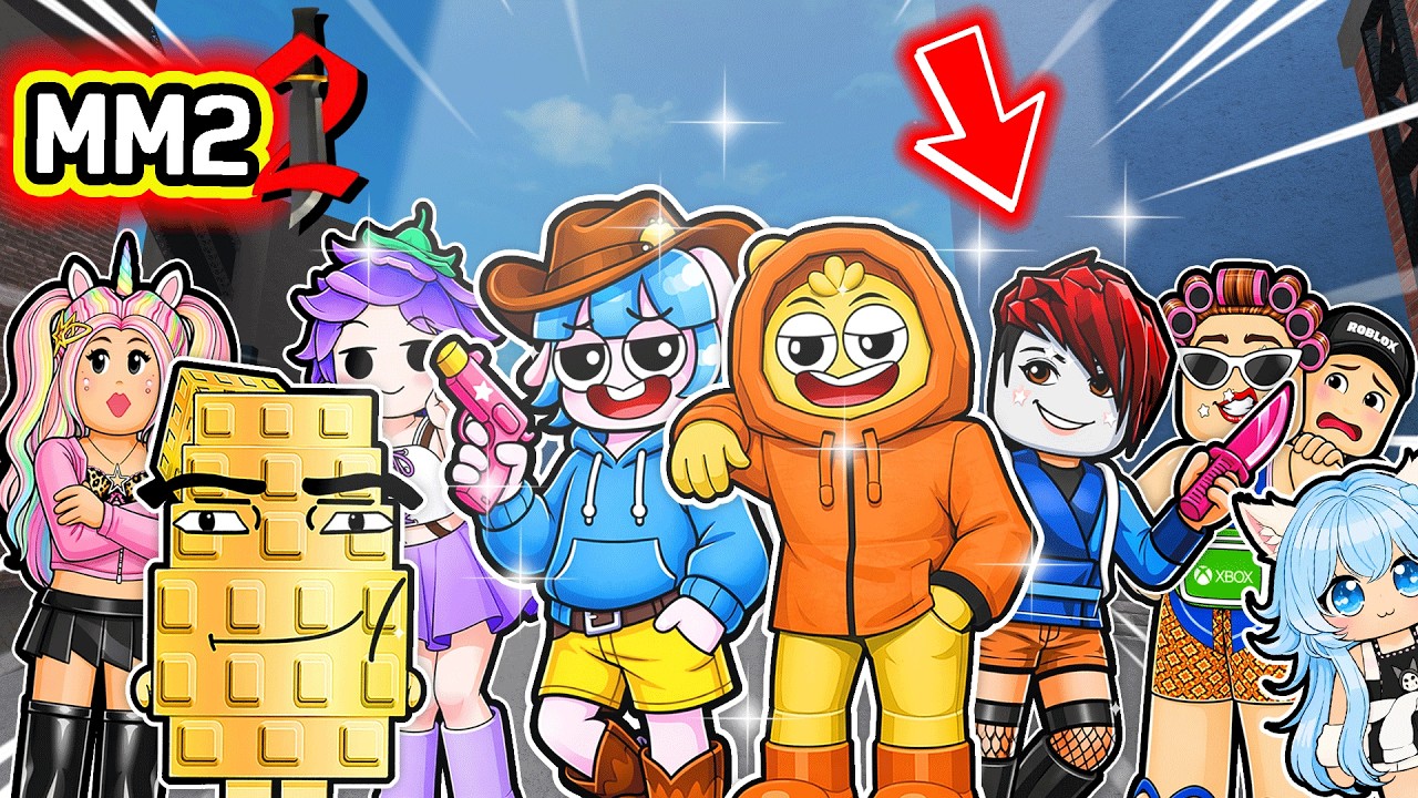 เมื่อพวกเราเล่นโครตโหดในเกม MM 2! | Roblox MM2