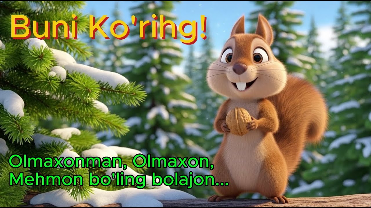 Olmaxon Olmaxonman, Olmaxon, Mehmon bo'ling bolajon (Official Music Video ...