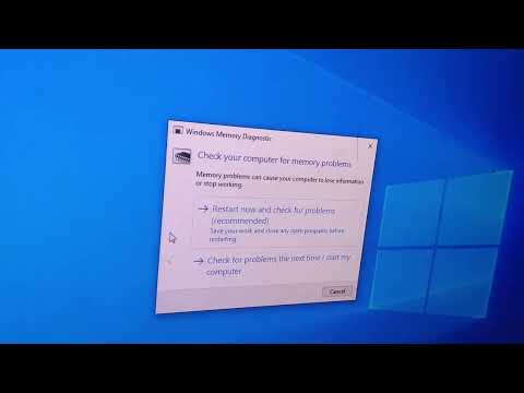 How to check the health condition of computers memory ram